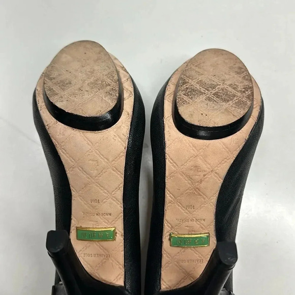 L.A.M.B Lamb by Gwen Stefani High Heel Platform Pumps Heels Leather Black Sz 10 - Picture 14 of 16